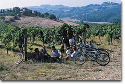 Vacanze in agriturismo e bicicletta in Toscana fra le colline del Chianti