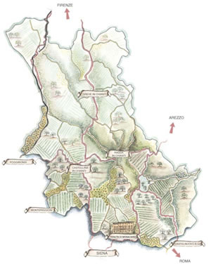  Chianti map